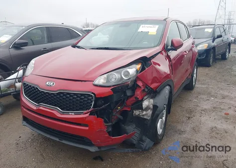 2018 Kia Sportage Lx z USA, uszkodzony, nr VIN KNDPM3AC0J7484645